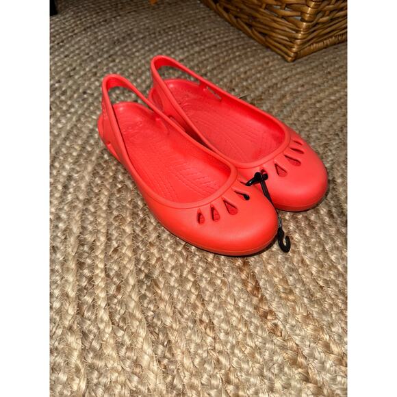 Crocs Malinda Mary Jane flats women’s size 10 - Picture 1 of 4